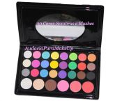 30 cores sombras e blushes