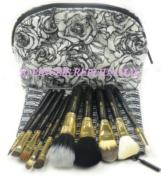 10 pinceis replica da Mac